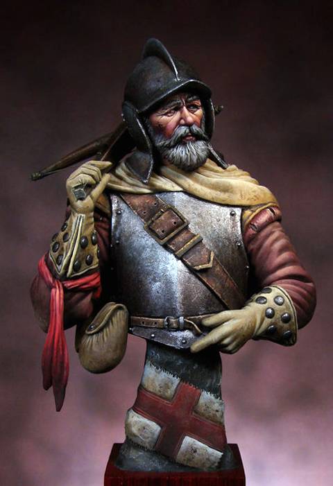 Busto Hombre de Armas  - Border Reivers