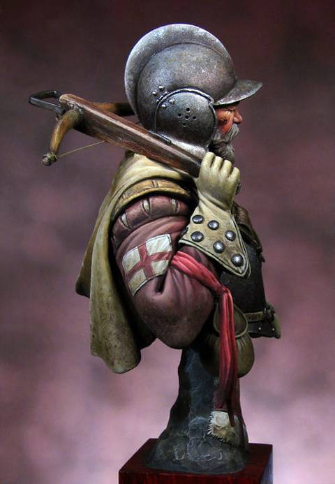 Busto Hombre de Armas  - Border Reivers