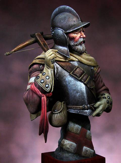 Busto Hombre de Armas  - Border Reivers