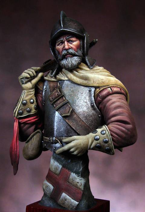 Busto Hombre de Armas  - Border Reivers