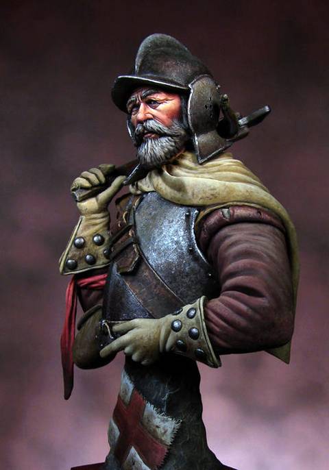 Busto Hombre de Armas  - Border Reivers
