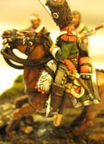 Dragones Franceses en Combate - Escala 28mm.  