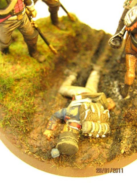 Dragones Franceses en Combate - Escala 28mm.  