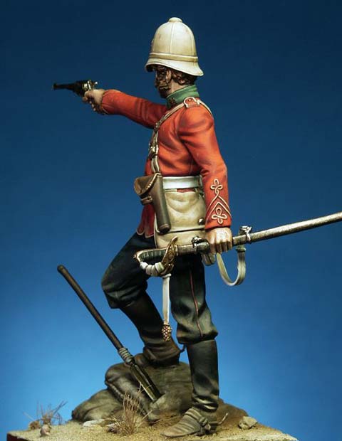Oficial Britanico 1870-85 - Escala 75mm. 