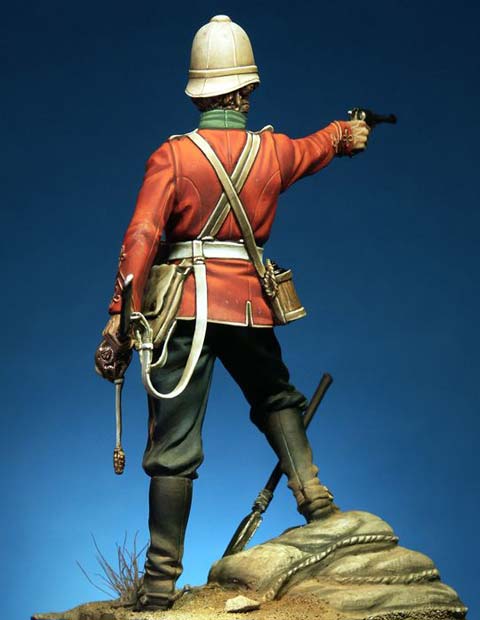 Oficial Britanico 1870-85 - Escala 75mm. 