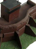 Bunker como Base de Operaciones para figuras de Warhammer. 