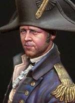 Busto de un Capitan de la Royal Navy - 1806