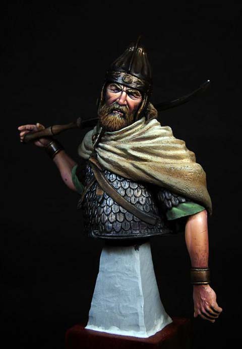 Busto Guerrero Dacian - Escala 1/9