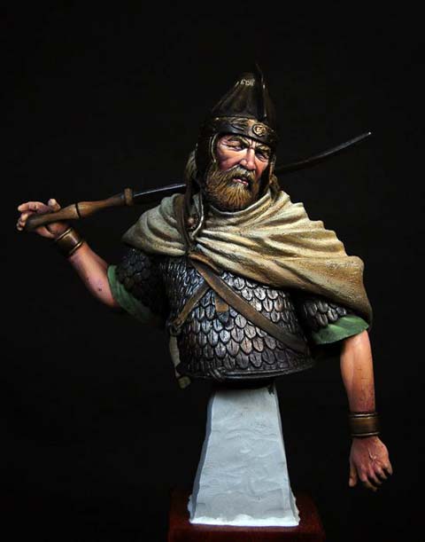 Busto Guerrero Dacian - Escala 1/9