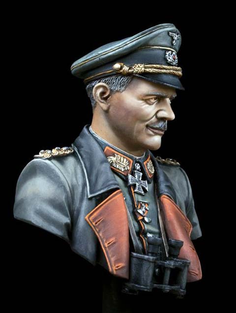 Busto General  Heinz Wilhelm Guderian - Escala 200mm