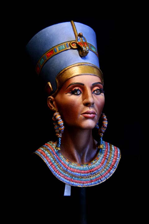 Busto Nefertiti - Escala 200mm