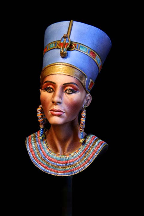 Busto Nefertiti - Escala 200mm