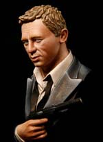 Busto James Bond - Escala 200mm
