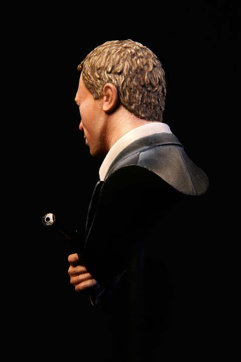 Busto James Bond - Escala 200mm