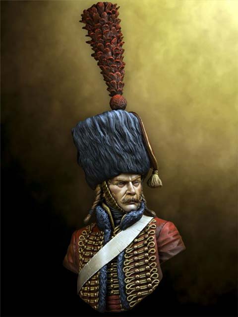 Busto Husar Frances - Escala 1/9