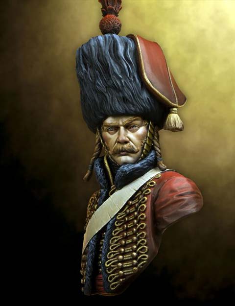 Busto Husar Frances - Escala 1/9