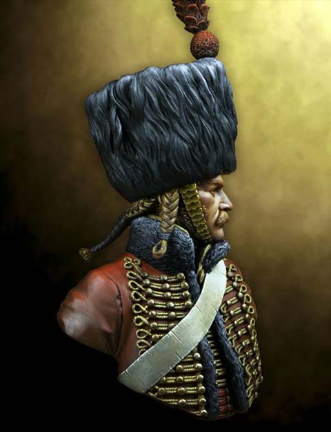 Busto Husar Frances - Escala 1/9