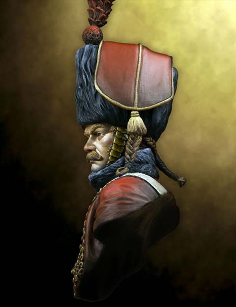 Busto Husar Frances - Escala 1/9