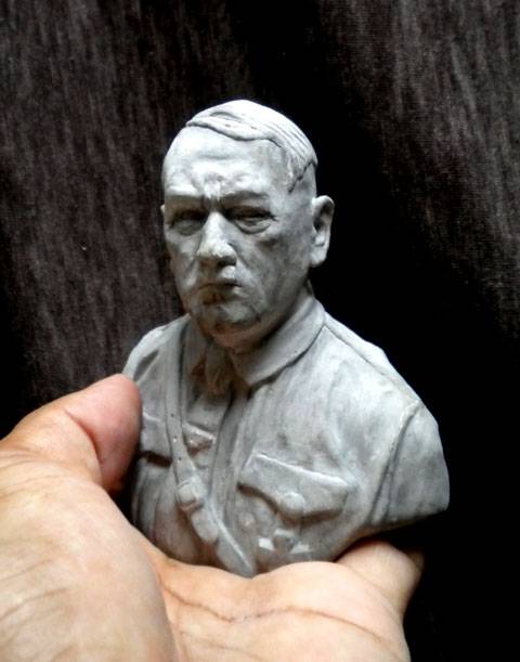 Busto de Adolfo Hiltler - Escala 1/6
