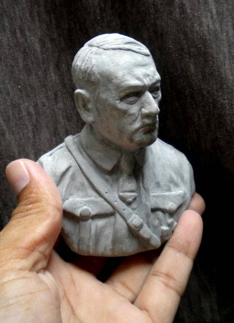 Busto de Adolfo Hiltler - Escala 1/6