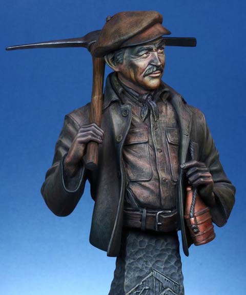 Busto de un Minero Inmigrante - Escala 1/9