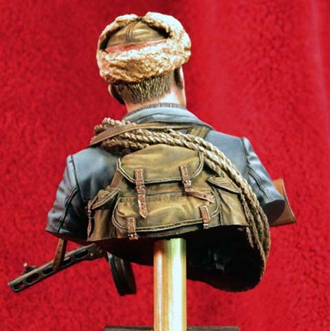 Busto Oficial Sovietico del Cuerpo de Monta&ntilde;a 1942 - Escala 1/10