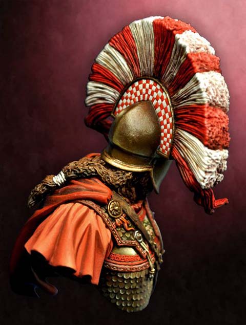 Busto Guerrero Spartano - Escala 1/9