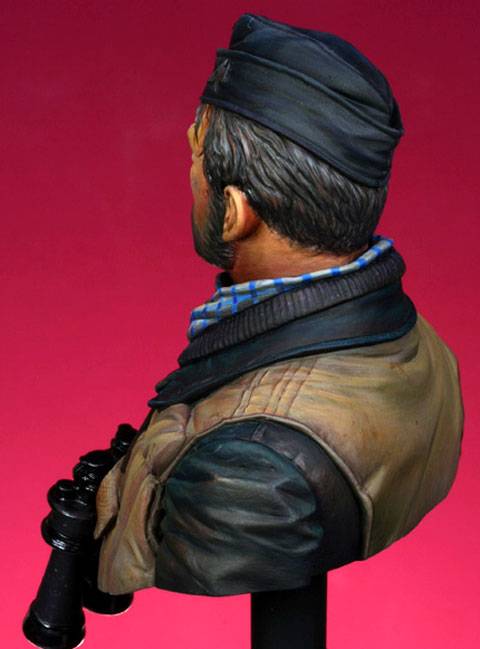 Busto de un Oficial de Submarinos - IIWW