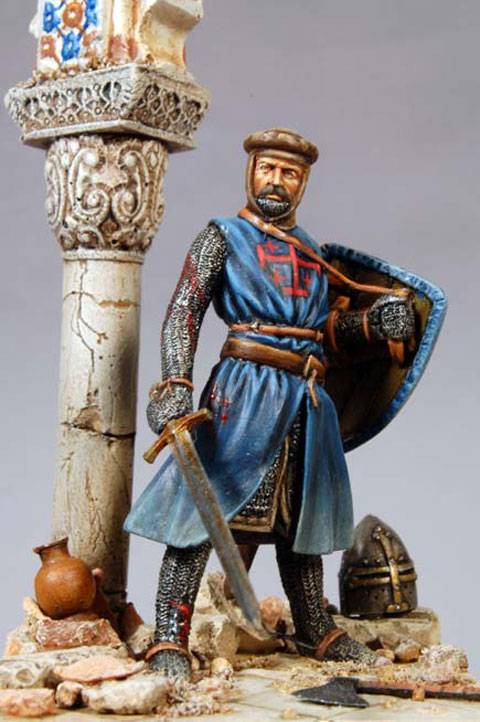 Caballero de Outremer en Tierra Santa durante el Siglo VIII