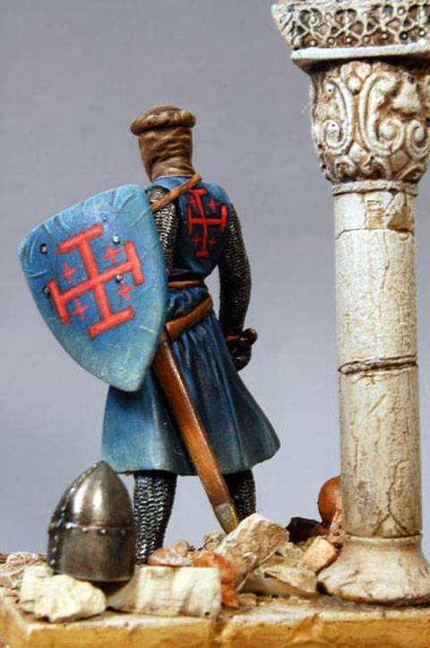 Caballero de Outremer en Tierra Santa durante el Siglo VIII