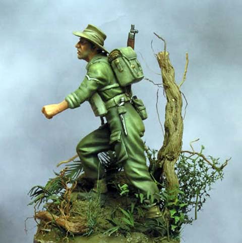 Cabo de Infanteria Britanico - Birmania 1944