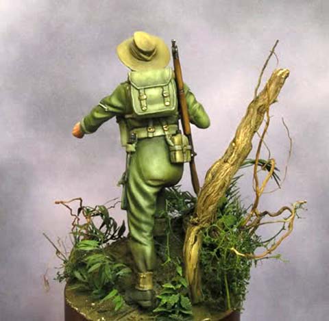 Cabo de Infanteria Britanico - Birmania 1944