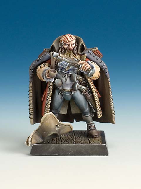 Lider Capitan Pirata Rosso - Escala 33mm