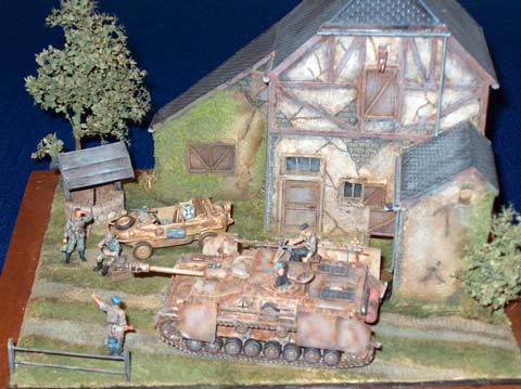 Carenten (Normandia) - 1944.  