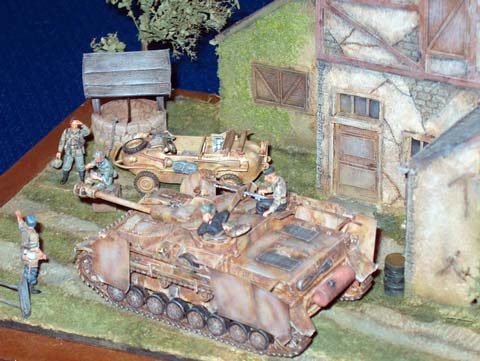 Carenten (Normandia) - 1944.  