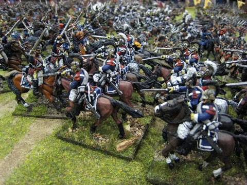 Carga de Ney en Waterloo - 25 mm.