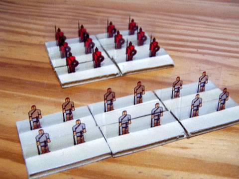 Ejercitos de Papel para Wargames de Guerra