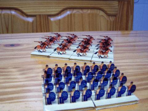 Ejercitos de Papel para Wargames de Guerra