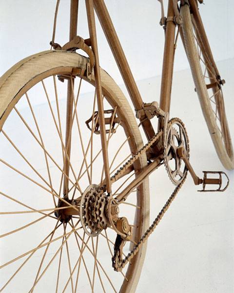 Bicicleta de Carton a escala 1:1