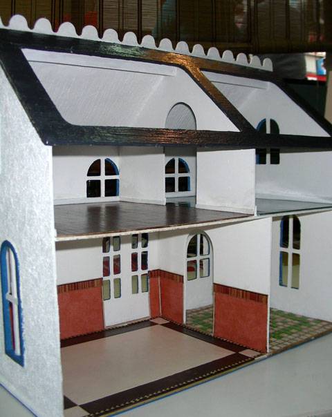 Casa de Mu&ntilde;ecas  Victoriana Georgiana