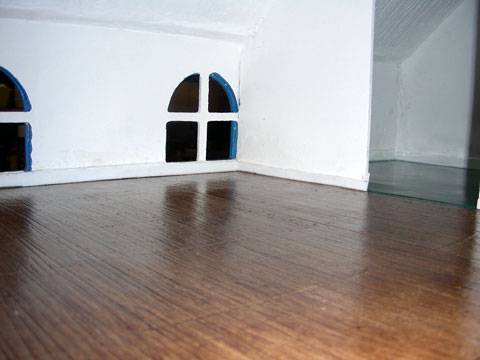 Interior Casa de Mu&ntilde;ecas  Victoriana Georgiana