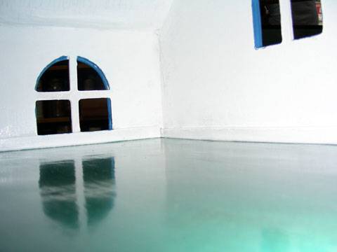 Interior Casa de Mu&ntilde;ecas  Victoriana Georgiana