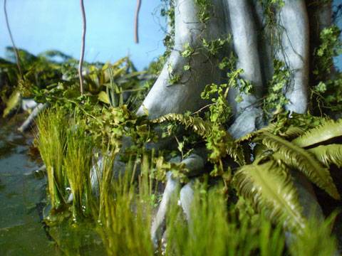 diorama de un Helicoptero UH-1C Derribado 