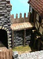 Casa Fortaleza Medieval - Escala 28 mm. 