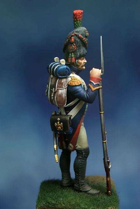 Cazador de la Guardia Imperial Frances - 54 mm. 