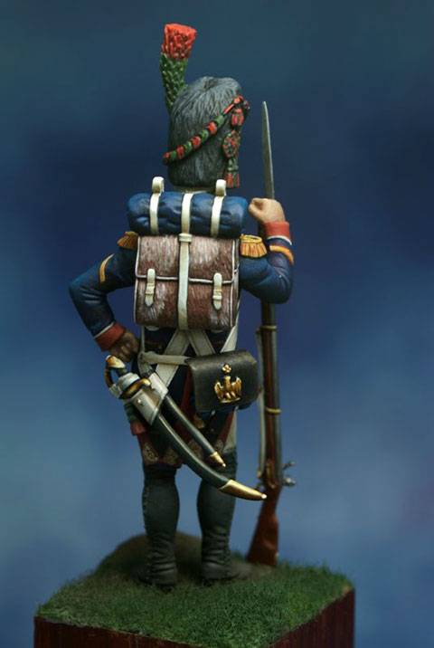 Cazador de la Guardia Imperial Frances - 54 mm. 