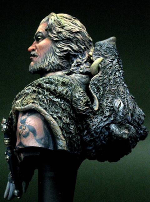 Busto de un Guerrero Celta - 1st C. B.C.