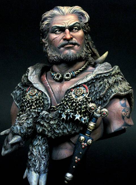 Busto de un Guerrero Celta - 1st C. B.C.