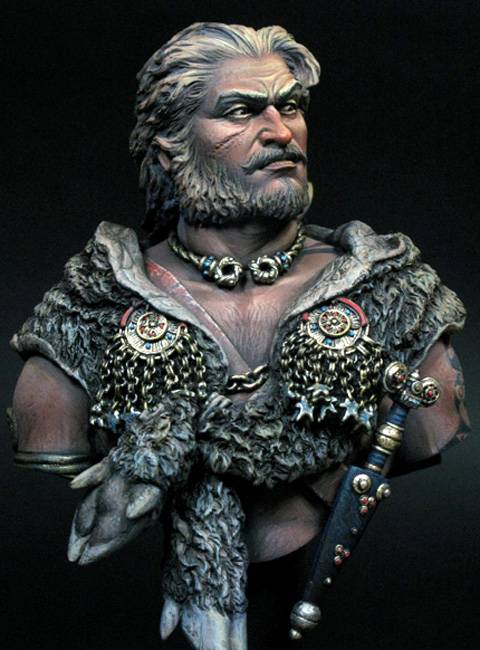 Busto de un Guerrero Celta - 1st C. B.C.