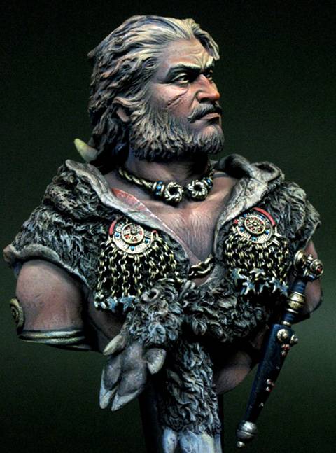 Busto de un Guerrero Celta - 1st C. B.C.